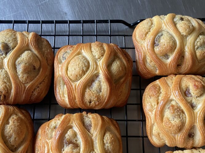 croissant apple strudel