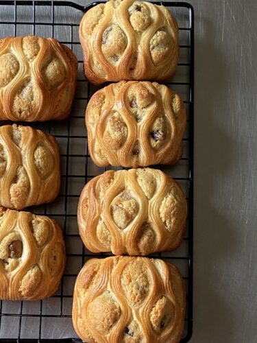 croissant apple strudel