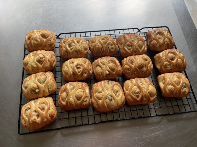 croissant apple strudel