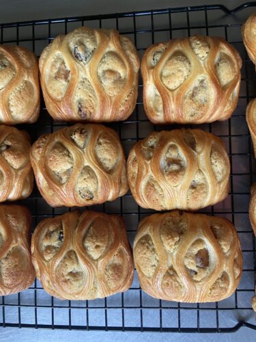croissant apple strudel