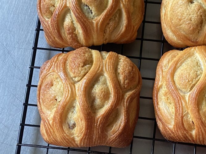 croissant apple strudel