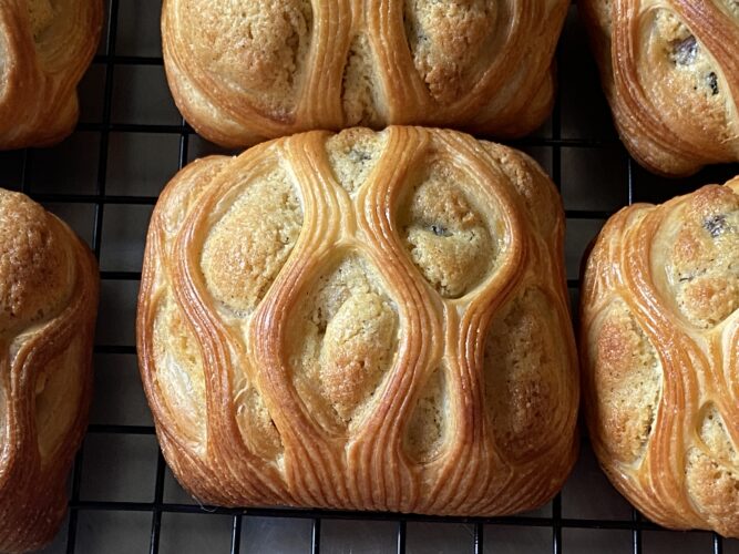 croissant apple strudel