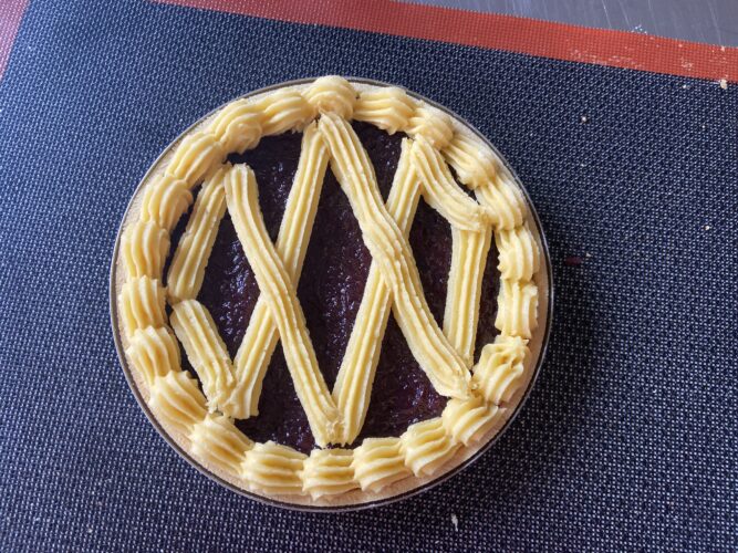 crostata salata composta cipolle rosse