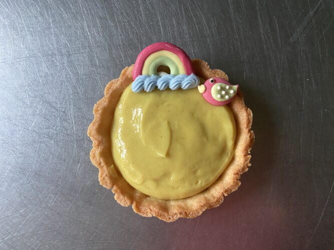 crostatine vegane con crema vegetale