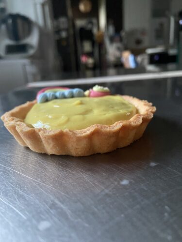 crostatine vegane con crema vegetale