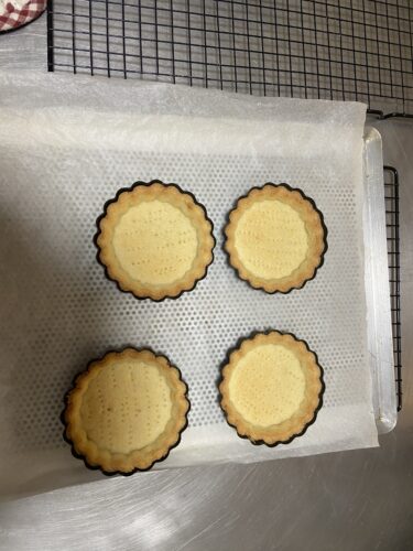 crostatine vegane con crema vegetale
