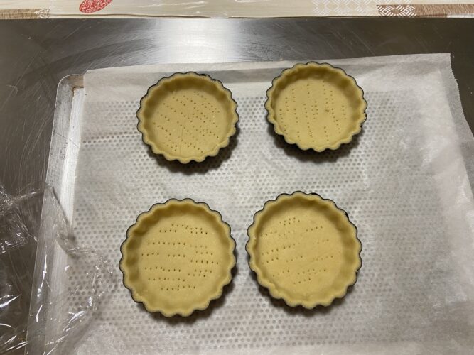 crostatine vegane con crema vegetale
