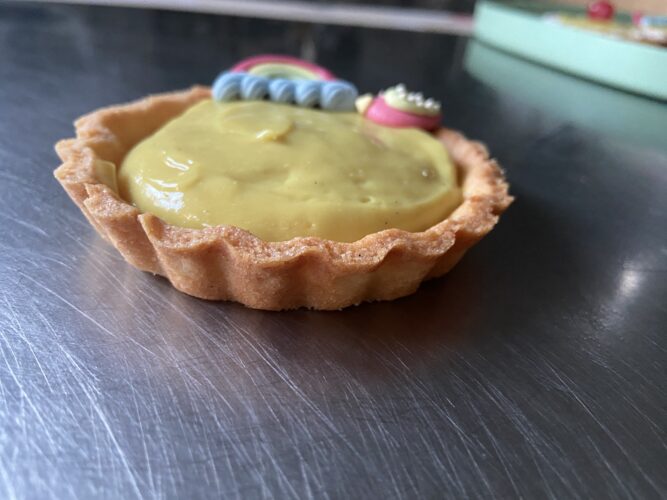 crostatine vegane con crema vegetale
