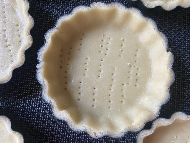 crostatine vegane pistacchio