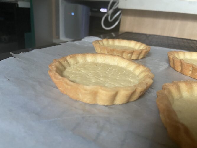 crostatine vegane pistacchio