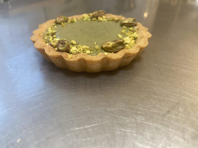 crostatine vegane pistacchio