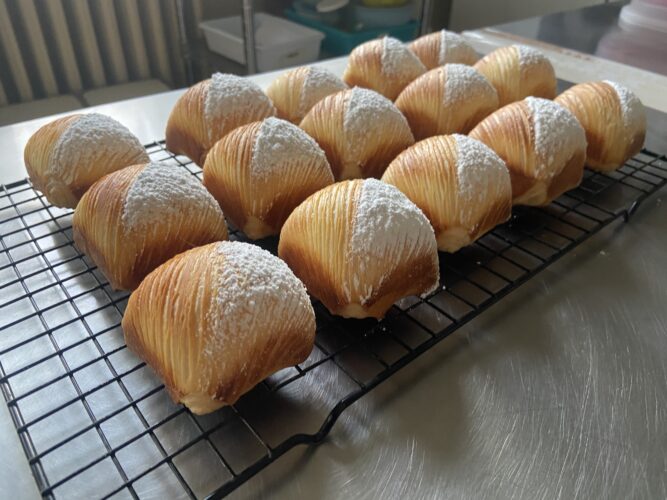 fagottino croissant crema ricotta mini