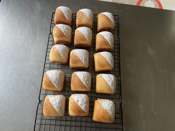 fagottino croissant crema ricotta mini
