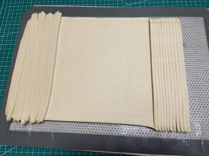 fagottino croissant crema ricotta preparazione