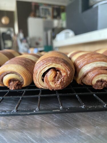 gianduia stick croissant