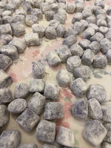 gnocchi patate viola