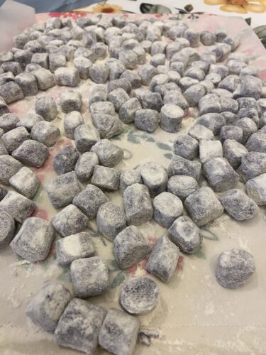 gnocchi patate viola
