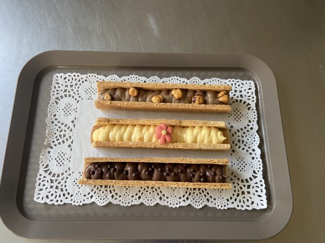 millefoglie moderne dolci