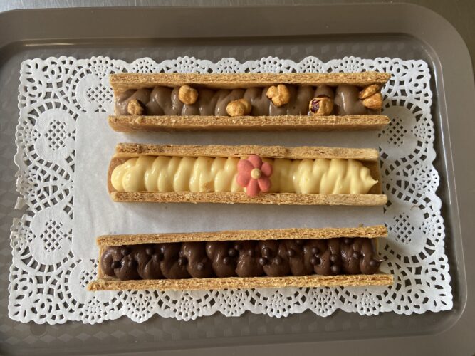 millefoglie moderne dolci