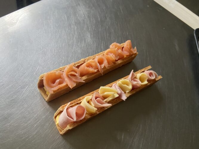 millefoglie moderne salate