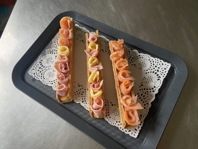 millefoglie moderne salate