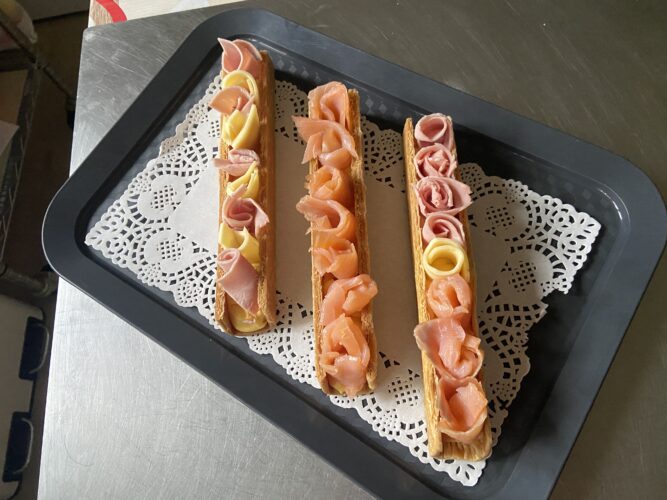 millefoglie moderne salate