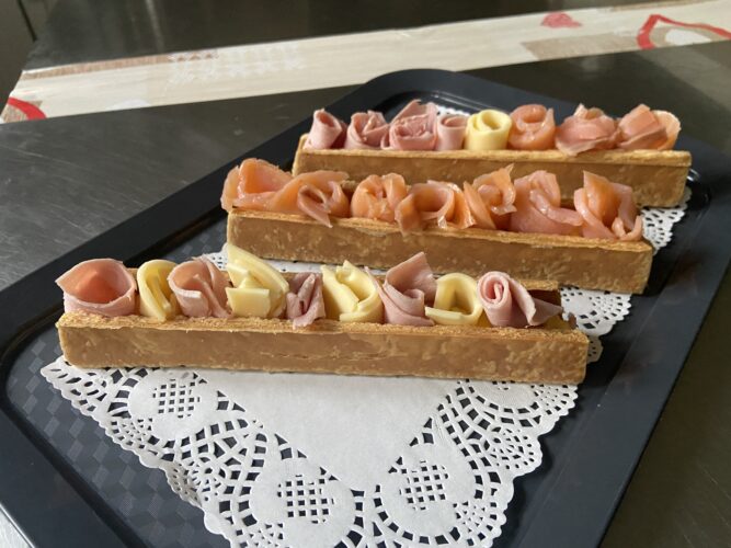 millefoglie moderne salate