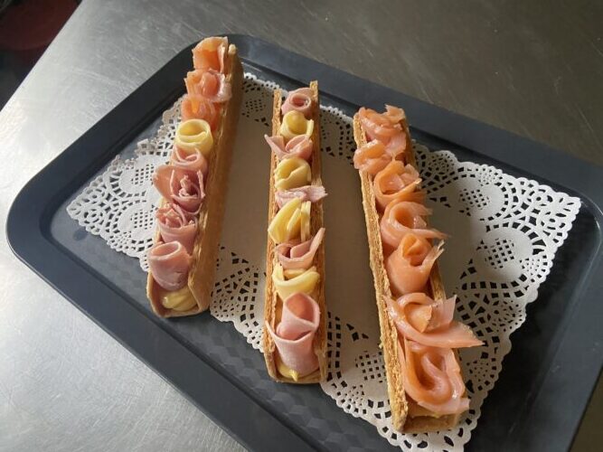 millefoglie moderne salate