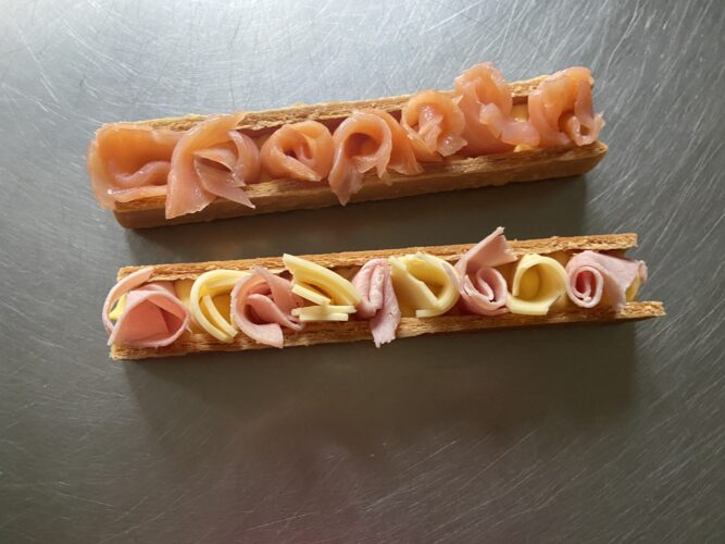 millefoglie moderne salate