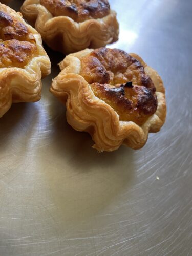 mini flan zucca sfoglia