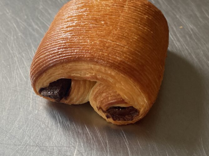 mini pain au chocolate crociato