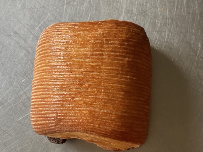 mini pain au chocolate crociato