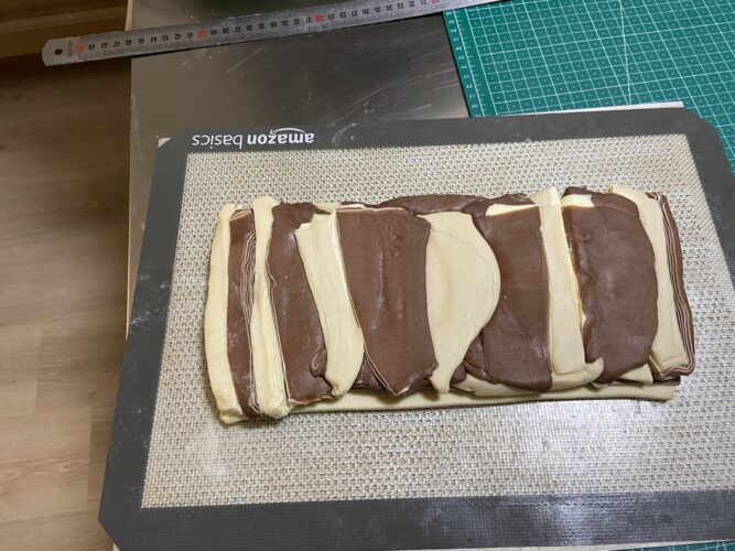 pan gianduia croissant