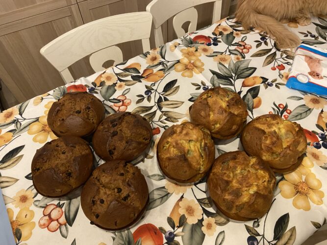 panettone arancia pistacchio caffe