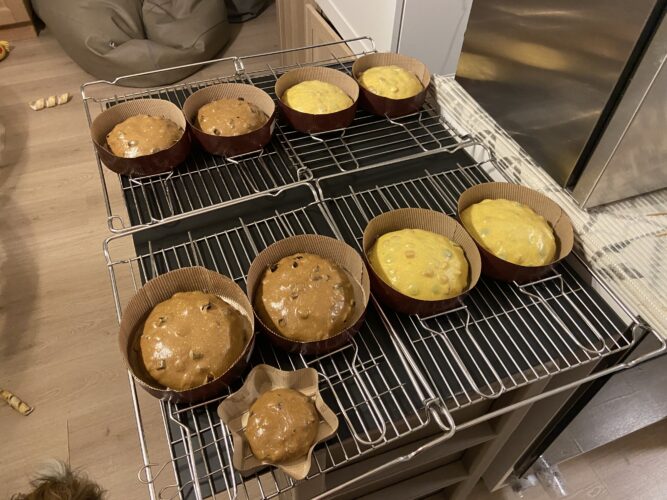 panettone caffe arancia pistacchio