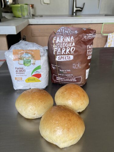 panini soffici farro orzo