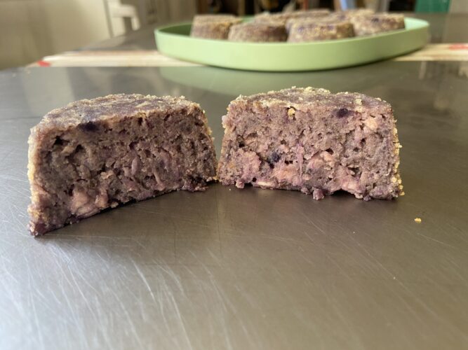 timballini sformatini patate viola
