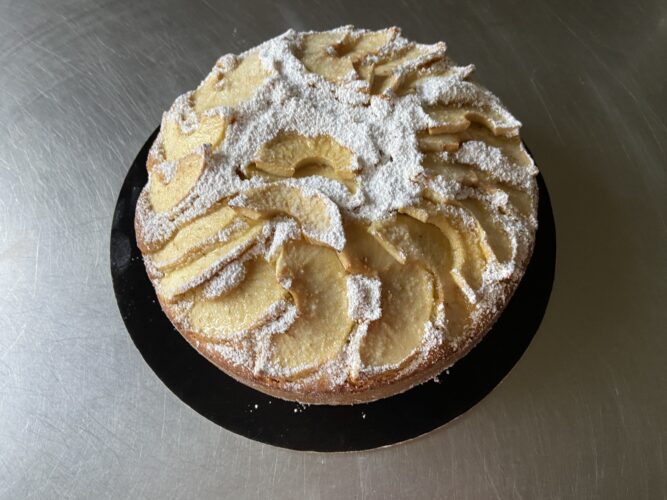 torta di mele zero sbattaz