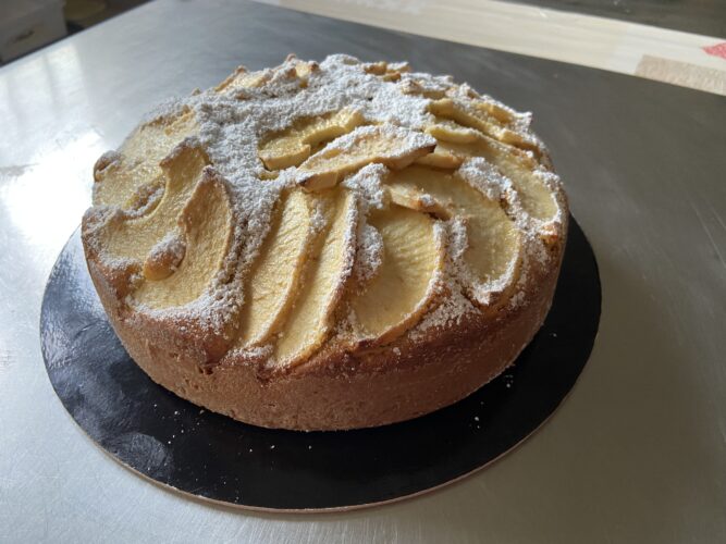 torta di mele zero sbattaz