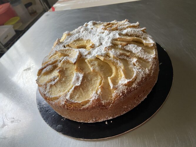 torta di mele zero sbattaz