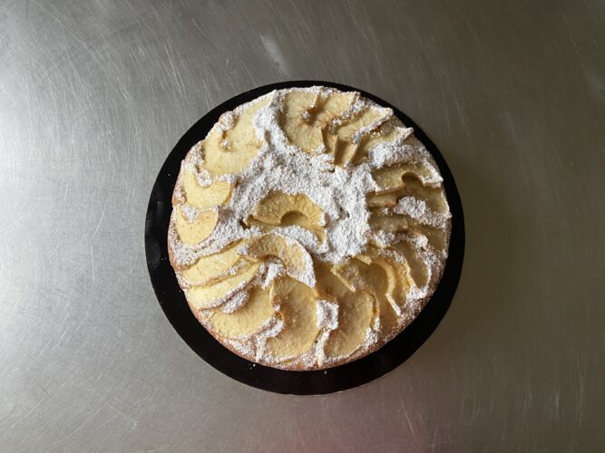 torta di mele zero sbattaz