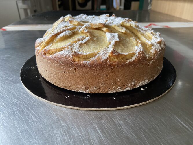 torta di mele zero sbattaz