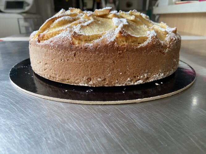 torta di mele zero sbattaz