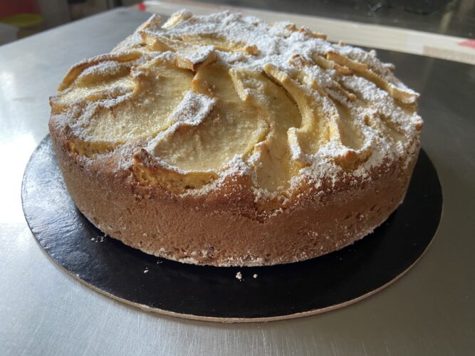torta di mele zero sbattaz
