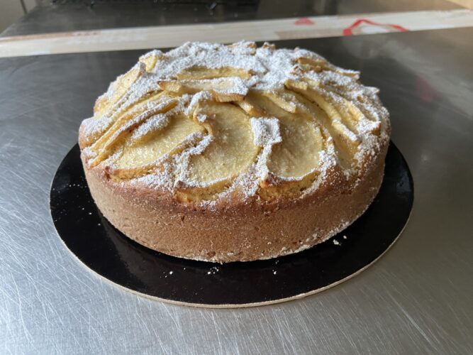 torta di mele zero sbattaz