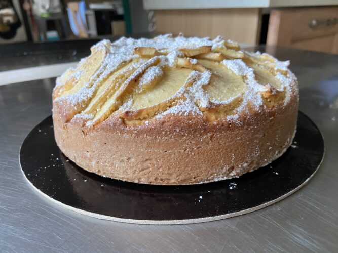 torta di mele zero sbattaz