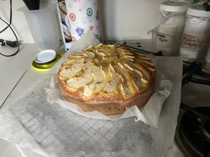 torta mele zero sbattaz preparazione