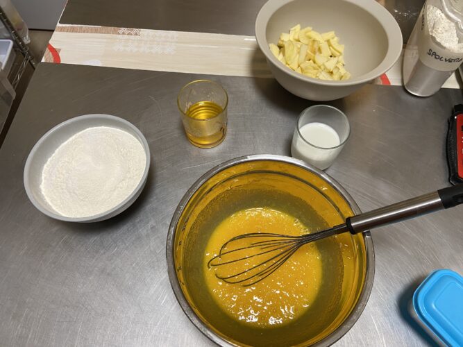 torta mele zero sbattaz preparazione