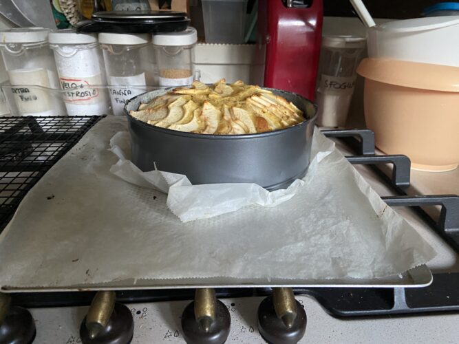 torta mele zero sbattaz preparazione