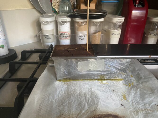 travel cake variegato speculoos